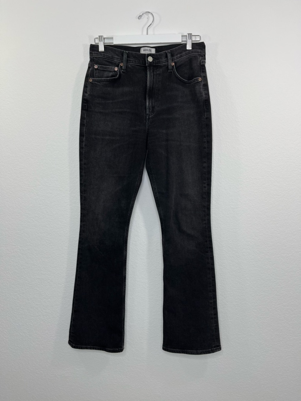 AGOLDE NWOT Nico High Rise Slim Boot Jeans in Hotline size 28 - Picture 2 of 9